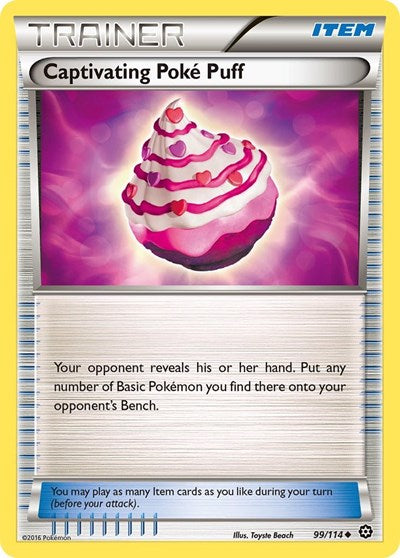 STS: Captivating Poke Puff (Reverse Holofoil)