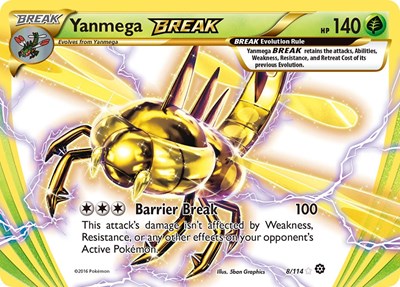 STS: Yanmega BREAK (Holofoil)