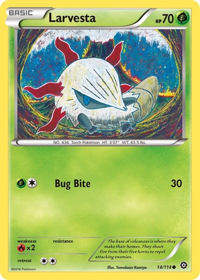 STS: Larvesta (Reverse Holofoil)