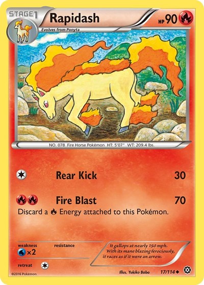 STS: Rapidash (Reverse Holofoil)