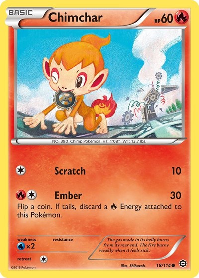 STS: Chimchar (Reverse Holofoil)