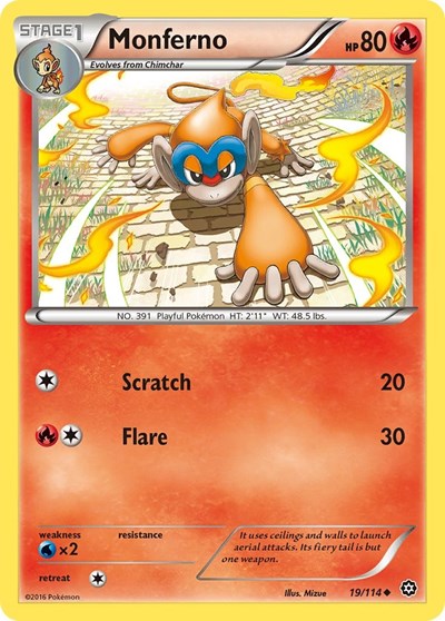 STS: Monferno (Reverse Holofoil)