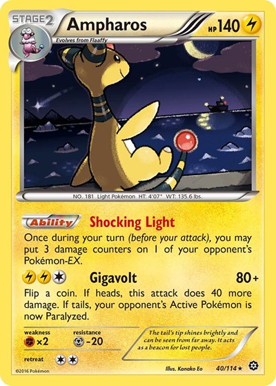 STS: Ampharos (Holofoil)