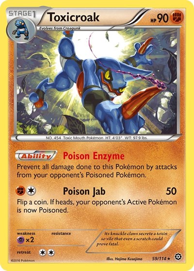 STS: Toxicroak (Reverse Holofoil)