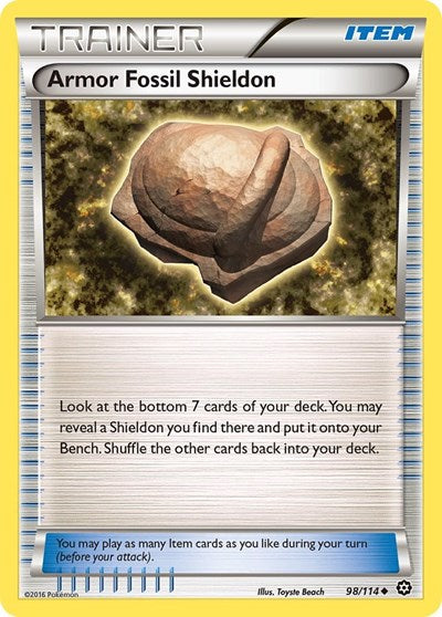 STS: Armor Fossil Shieldon (Reverse Holofoil)