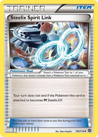 STS: Steelix Spirit Link (Reverse Holofoil)