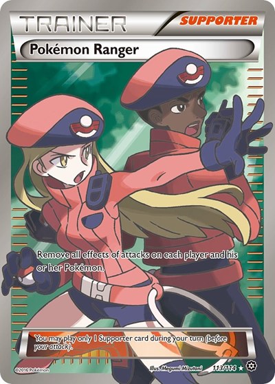 STS: Pokemon Ranger (Full Art) (Holofoil)
