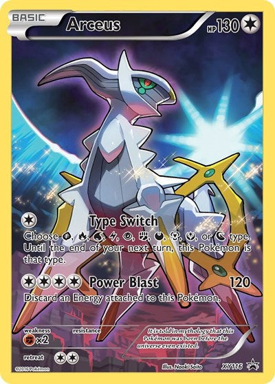 PR: Arceus - XY116 (Holofoil)