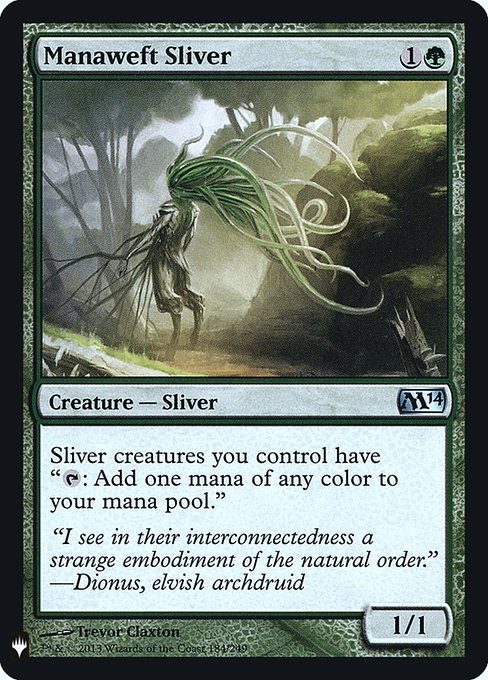 PLST: Manaweft Sliver (Foil)