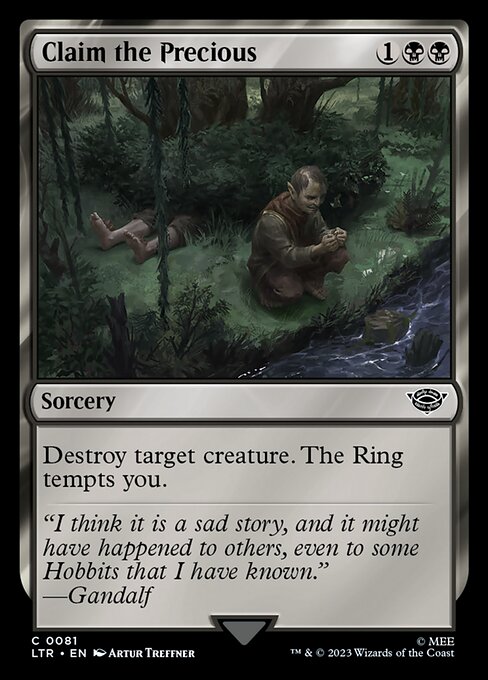 LTR: Claim the Precious
