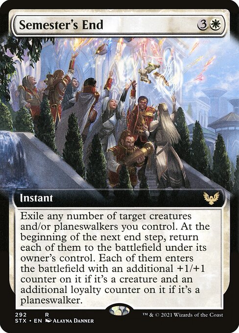 STX: Semester's End (Extended Art) (Foil)