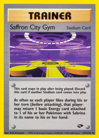 Saffron City Gym 122/132 Unlimited Gym Challenge