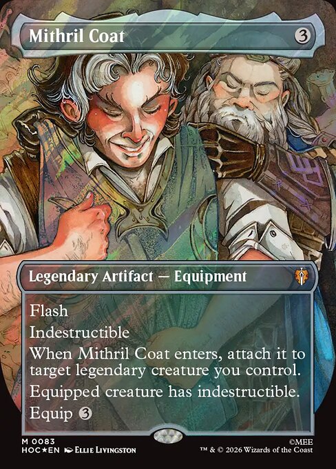 HOC: Mithril Coat (Borderless) (Surge Foil)
