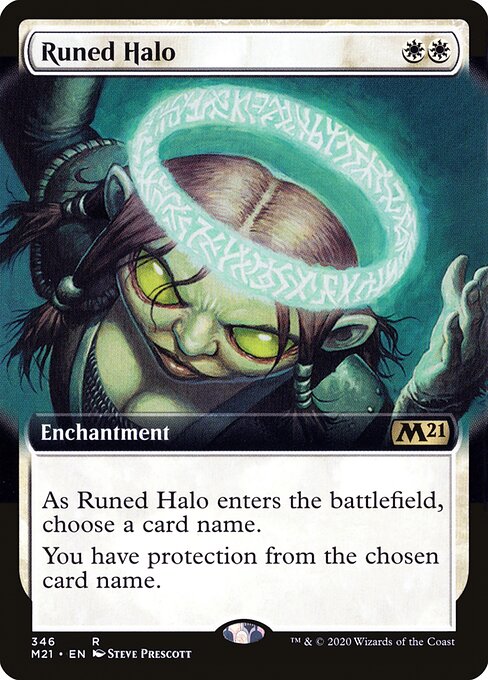 M21: Runed Halo (Extended Art) (Foil)