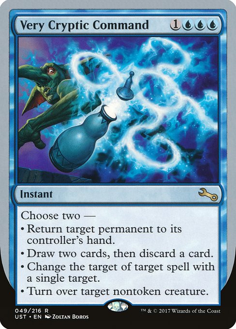 UST: Very Cryptic Command (D) (Foil)