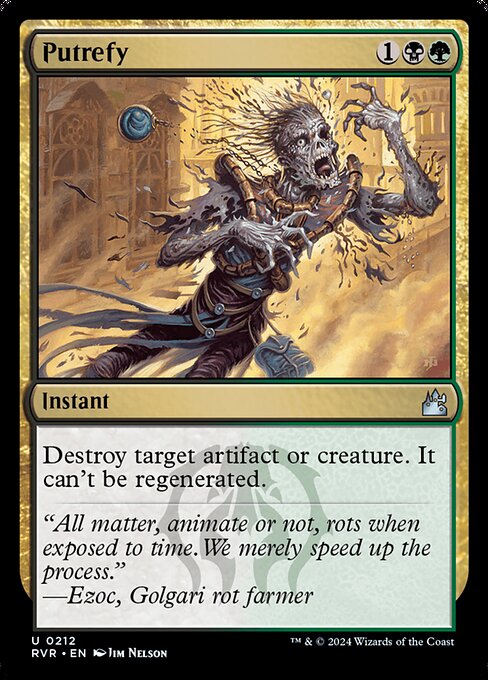 RVR: Putrefy