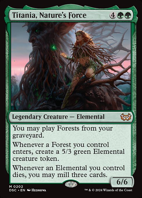 DSC: Titania, Nature's Force