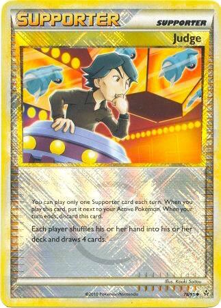 PR: Judge - 78/95 (League Promo) (Reverse Holofoil)