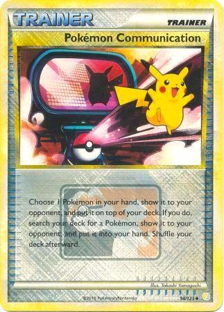 PR: Pokemon Communication - 98/123 (League Promo) (Reverse Holofoil)