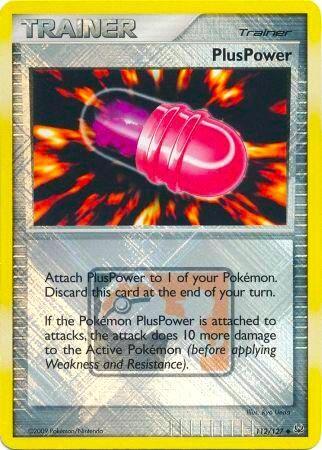 PR: PlusPower - 112/127 (League Promo) (Reverse Holofoil)