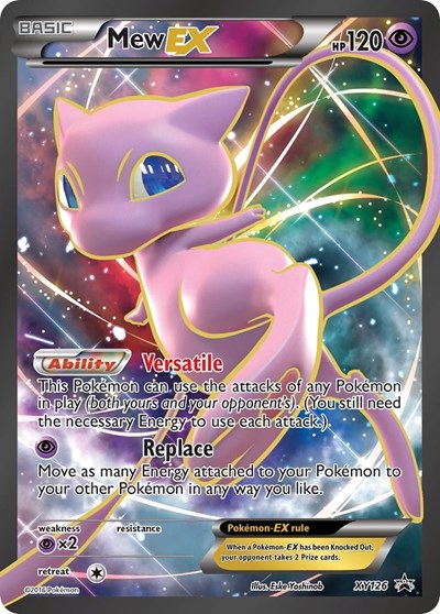 PR: Mew EX - XY126 (Holofoil)