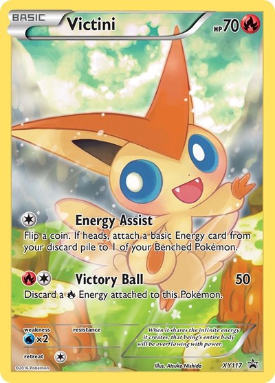 PR: Victini - XY117 (Holofoil)