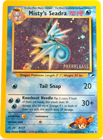 PR: Misty's Seadra (Prerelease) (Holofoil)
