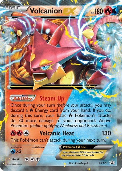 PR: Volcanion EX (Holofoil)