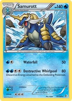 PR: Samurott - 41/149 (BW Boundaries Crossed)