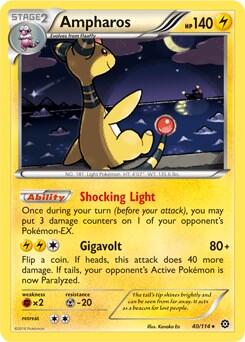 PR: Ampharos - 40/114 (XY Steam Siege)