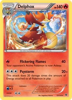 PR: Delphox - 13/124 (XY Fates Collide)
