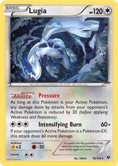 PR: Lugia - 78/124 (XY Fates Collide) (Holofoil)