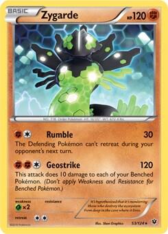 PR: Zygarde - 53/124 (XY Fates Collide) (Holofoil)