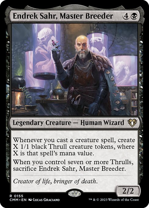 CMM: Endrek Sahr, Master Breeder (Foil)