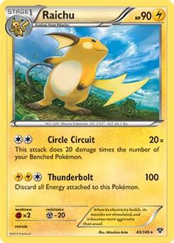 PR: Raichu - 43/146 (Battle Arena Deck Exclusive)