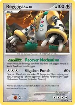 PR: Regigigas - 37/146 (DP Legends Awakened) (Holofoil)