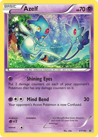 PR: Azelf - XY142 (Holofoil)