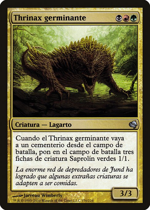 PS11: Sprouting Thrinax (Spanish) - "Thrinax germinante"