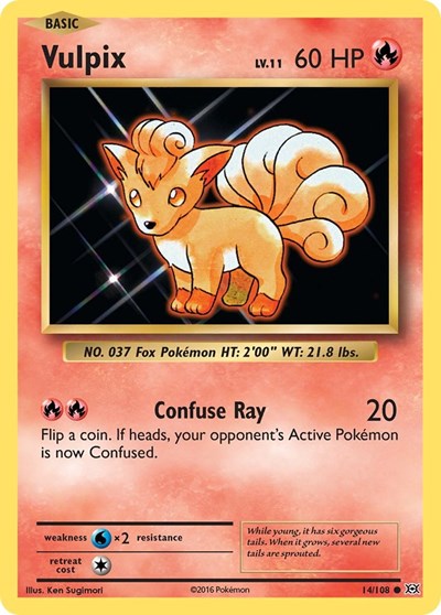 EVO: Vulpix (Reverse Holofoil)
