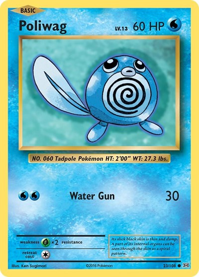 EVO: Poliwag (Reverse Holofoil)