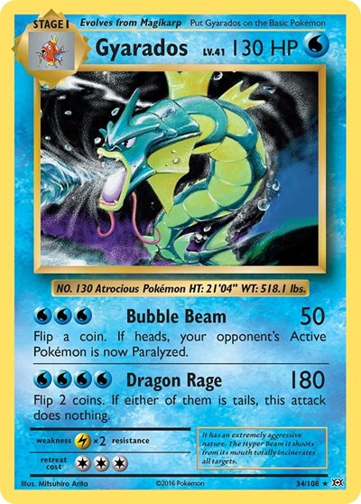 EVO: Gyarados (Reverse Holofoil)
