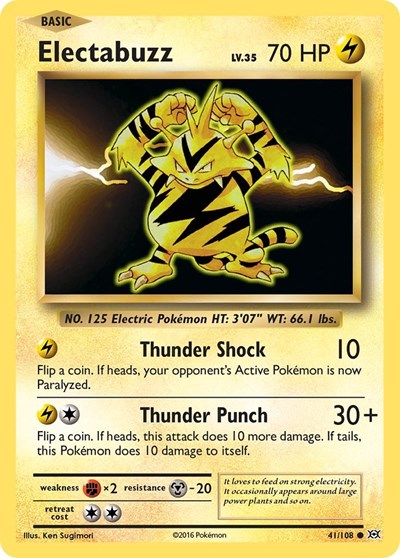 EVO: Electabuzz (Reverse Holofoil)