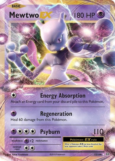 EVO: Mewtwo EX (Holofoil)
