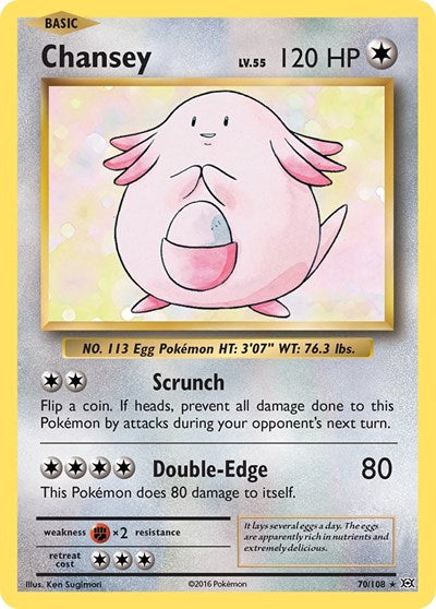 EVO: Chansey (Reverse Holofoil)