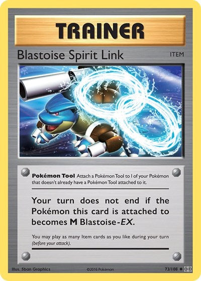 EVO: Blastoise Spirit Link (Reverse Holofoil)