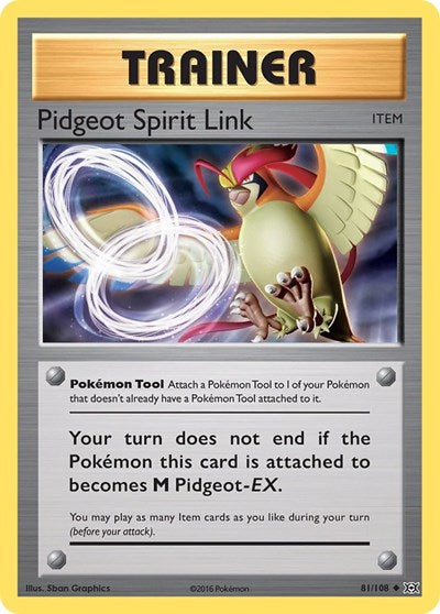 EVO: Pidgeot Spirit Link (Reverse Holofoil)