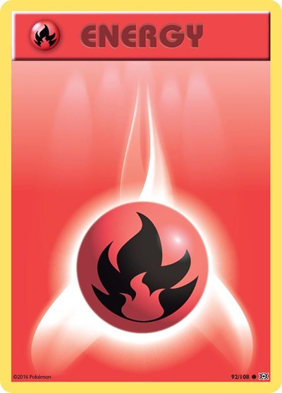 EVO: Fire Energy (Reverse Holofoil)