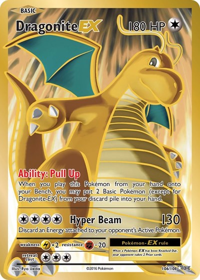 EVO: Dragonite EX (Full Art) (Holofoil)