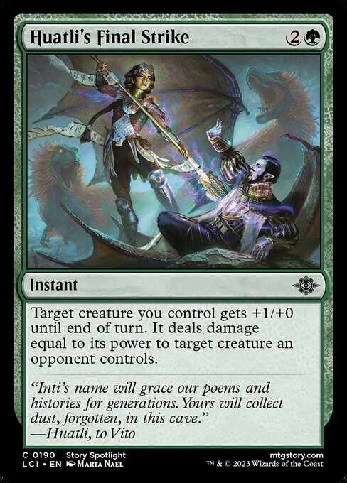 LCI: Huatli's Final Strike (Foil)