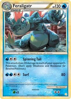 PR: Feraligatr - 20/123 (Cosmos Holo) (Holofoil)